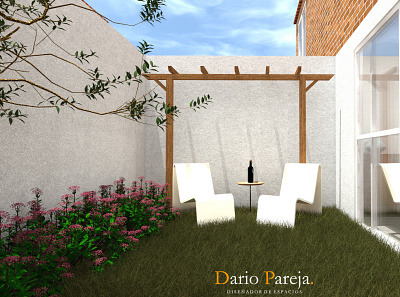 Chill spot in patio artlantis design garden interior design landscaping outdoor sketchup
