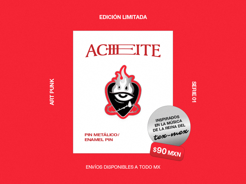 ACEEEITE enamel pins / serie 01 aceeeite enamel pin gif lapel pin selena quintanilla tex mex