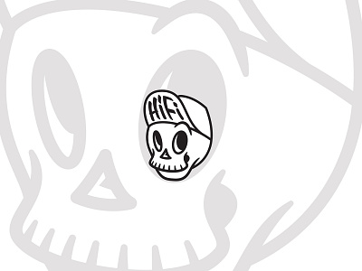 HiFi Skull (unused) illustration illustrator logo logo design vector