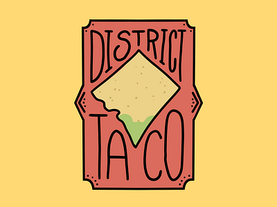 Reimagined District Taco Logo