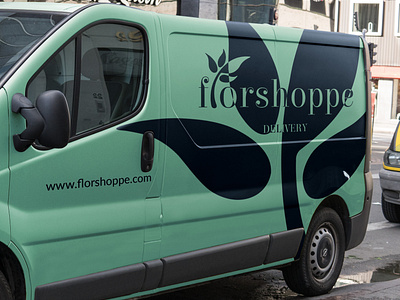 Delivery Van Graphic for Florshoppe