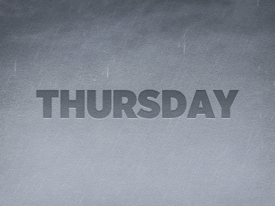 Thursday black cloudy dark gotham rain rainy