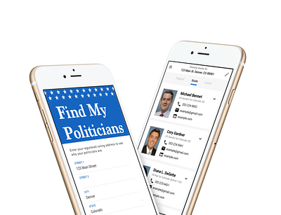 My Democracy app design ios ui ui ux ux