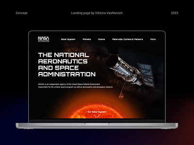 Space Website cosmos design space ui uiux ux webdesign