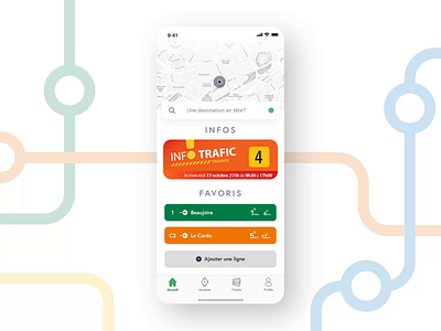 Public Transport, Reimagined. animation app icon illustration nantes semitan tan transport ui ux