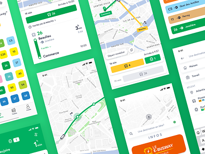 Public Transport App Redesign app app design bus city design icon nantes semitan tan tram transit transportation travel ui ux vector