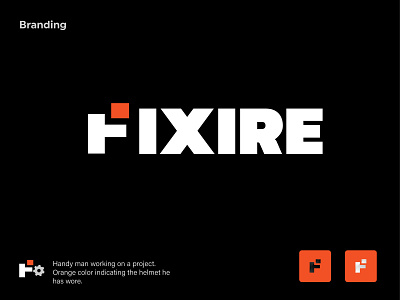 Fixire( Multi-service Company) adobe illustrator adobe photoshop app branding design graphic design icon identity illustration logo typography vector