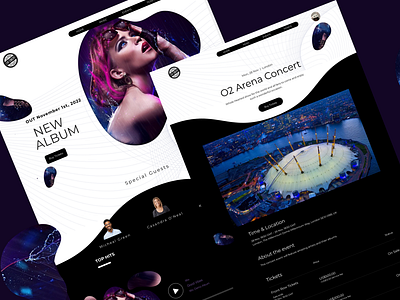 Music Concert Website, Illustration album artists concept copyright cover coversong design illustration lyrics music rap rapping singing website