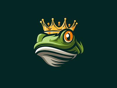 FROG LOGO awesome logo coqui crown crown frog frog frog head frog logo frog prince frogs king logo logo logo design logo inspiration logodesign logoidea logoideas logoinspirations logos mascot vector