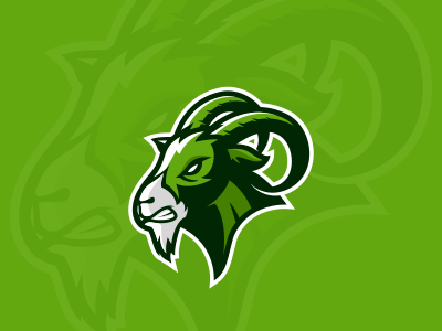 Goat brand brand identity esport goat logo powerful strong