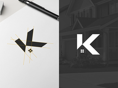 K Logo For Real Estate