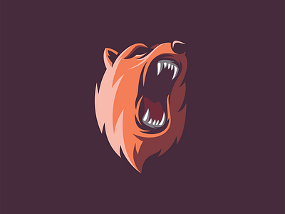 Angry Bear angry angrybear animal bear logo logoidea logoideas logoinspirations logoisnpiration logos strong vector