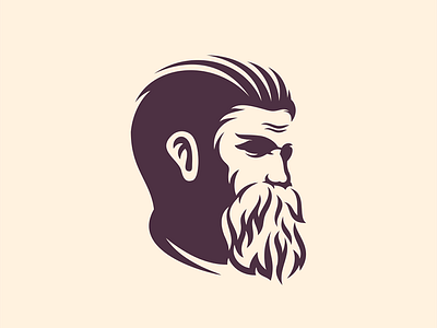 Beard barbershop beard brother gentleman haircut logo logoidea logoideas logoinspiration logos man masculine