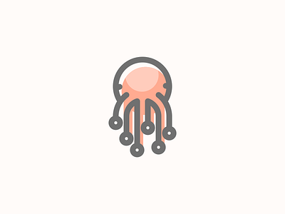 Octotech animal cute design logo logo ideas logoidea logoideas logoinspiration logoinspirations logos octopus octotech vector