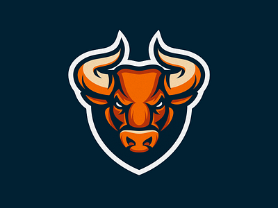 bull bison logo by Ogi Latoh on Dribbble