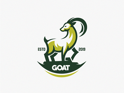 Goat logo design awesome logo best brand branding character designs esport esports goat goat logo ilustrator inspiration logo logo design mascot masculine simple sports vector