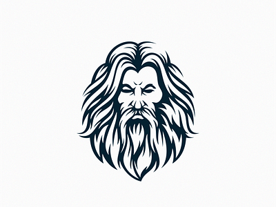 Wizard design inspiration beard brand branding character designs esport esports games god ilustrator logo mascot masculine sports wizard zeus