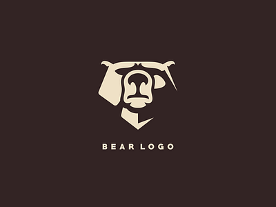 bear simple logo bear brand branding character designs elegant esport esports games icon ilustrator logo mascot masculine simple logo sports