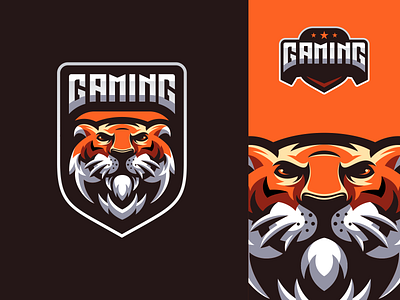 Tiger Logo Design animal art brand branding character designs esport esports games illustrator logo mascot masculine sports vector