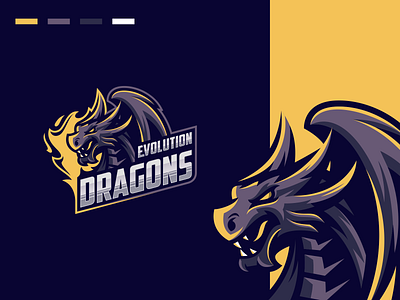 Dragon logo design