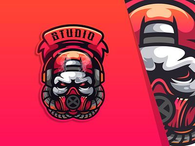 Skull logo design vector brand branding character designs esport esports illustration logo mascot masculine mask skull sports vector