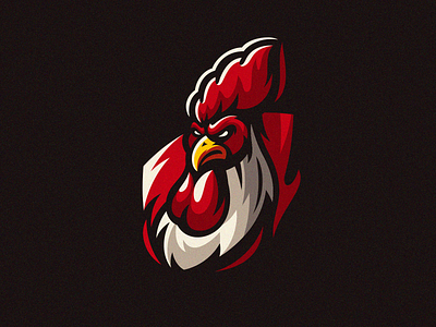 Rooster esport logo brand branding character designs esport esports games logo mascot rooster sports