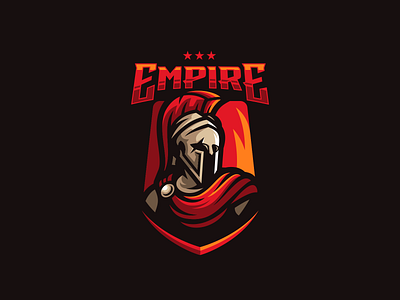 Spartan esport logo brand branding character design designs esport illustration logo masculine ui