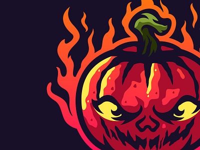 Halloween brand branding character design designs esport halloween illustration logo masculine red ui
