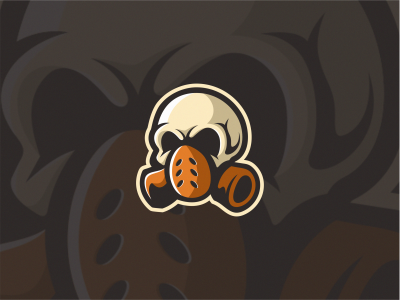 Skull character esport icon logo mascot mask skull skulllogo