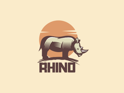 Rhino brand branding designs esport esports fitness games logo masculine rhino sports