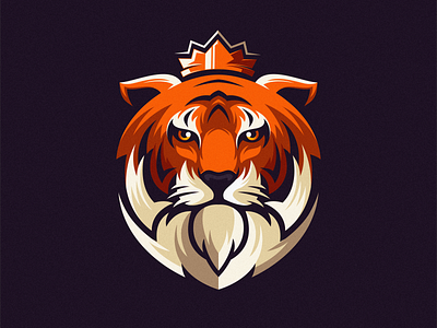 Tiger animal brand branding character colorful design designs esport esports fitness games icon illustration logo logotype mark mascot masculine sports vector