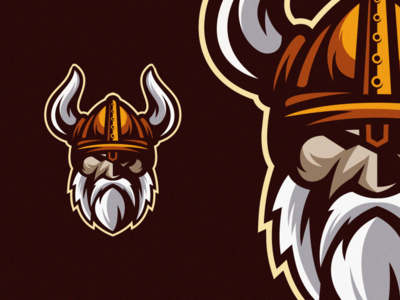 Viking logo design beard brand branding character design designs esport esports fitness games icon illustration logo logotype mark mascot masculine sports typography vector