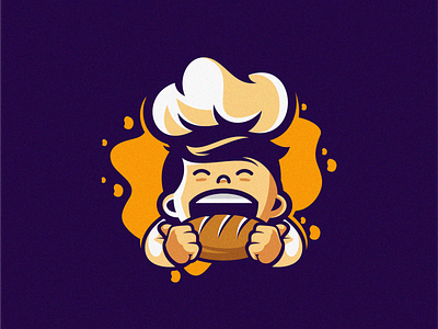 chef logo app beard brand branding character colorful design designs esport esports games icon illustration logo logotype mark mascot masculine sports vector