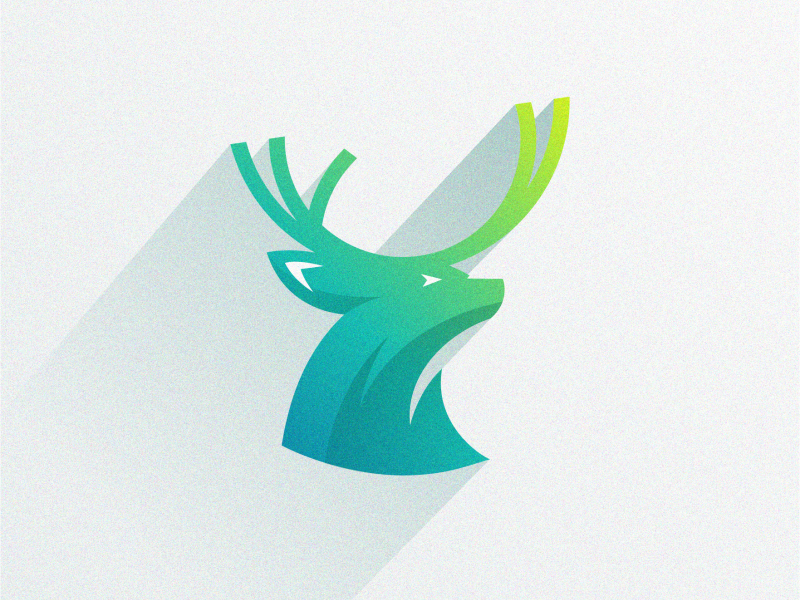 deer Logo mark fitness colorful animal vector logotype design illustration icon mascot sports character esports masculine games designs brand branding esport logo