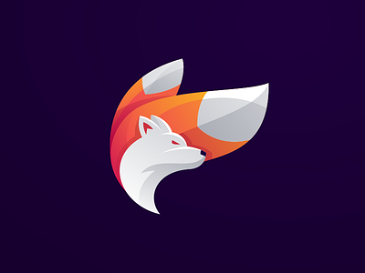 colorful fox logo