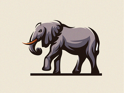 elephant logo design