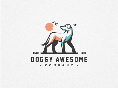 doggy logo brand branding character design designs dog doggy esport esports logo mascot masculine vintage