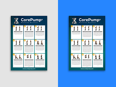 Core Pump- Amazon Product Insert, Flyer, Thank You Design