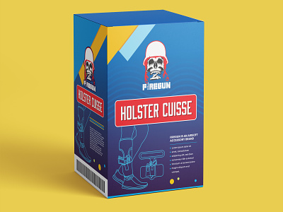 Holster Cusse- Amazon Product Packaging Design brand design brand identity branding custom box design mockup packaging design printdesign product box design product packaging