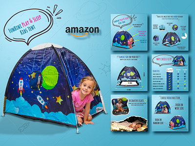 Amazon Product Listing Infographic Images Design & Editing