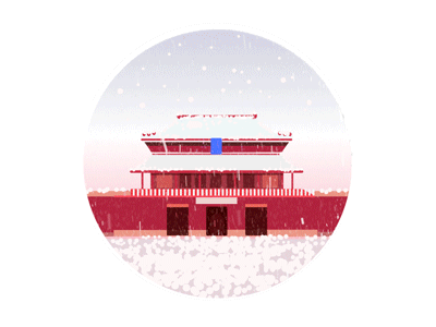 Forbidden City buiding