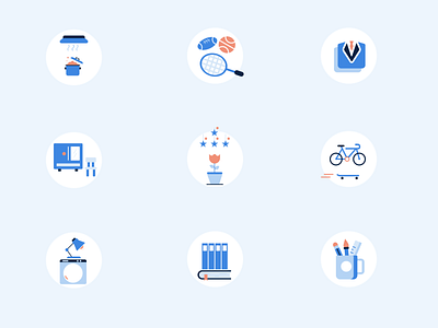 Icons design flat icon illustration ui