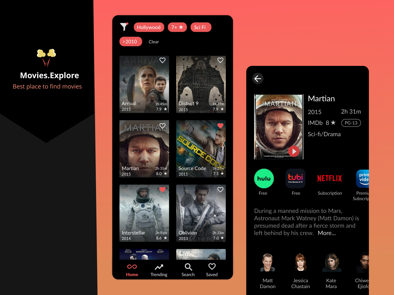 Movies explore by Prakash Shukla on Dribbble