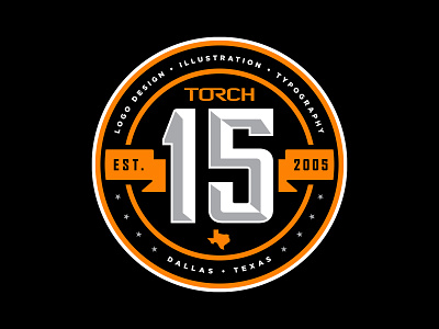 Torch Creative 15 Year Anniversary Logo