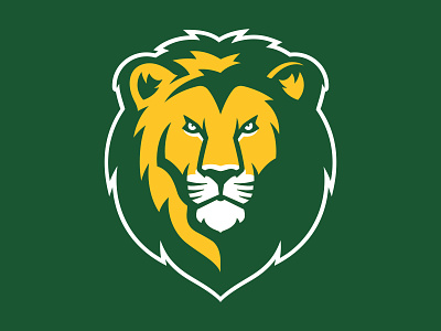 Southeastern Louisiana University Lion athletic branding custom design hand drawn illustration lion louisiana mascot sports state university