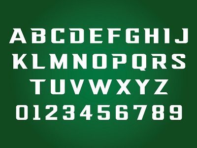 Cal Poly Pomona Athletic Font