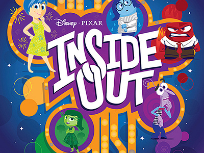 Disney Pixar Inside Out by Torch Creative on Dribbble