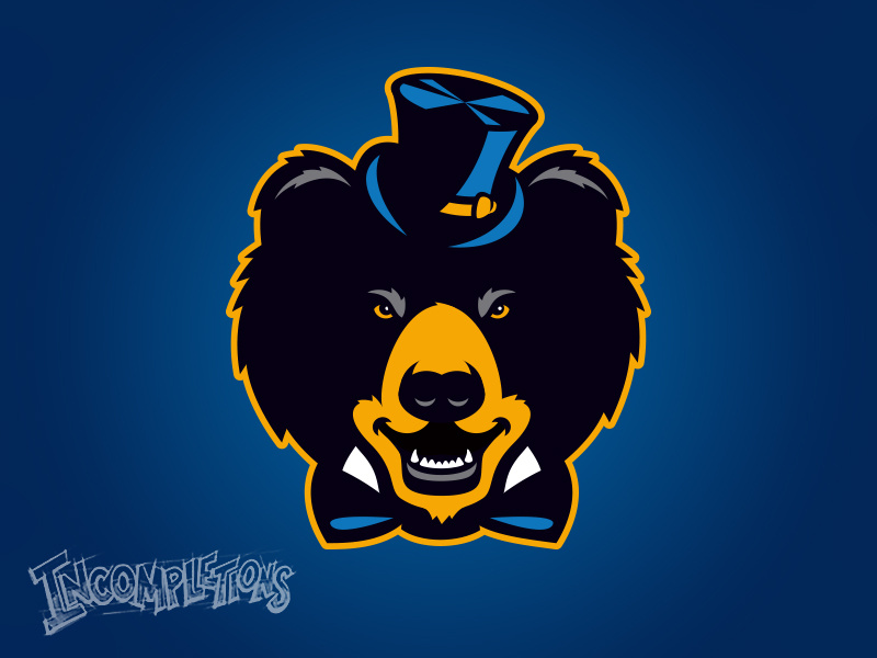 Incompletions Pt. 2 - Top Hat Bear by Torch Creative on Dribbble