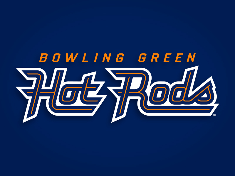 Bowling Green Hot Rods by Torch Creative on Dribbble