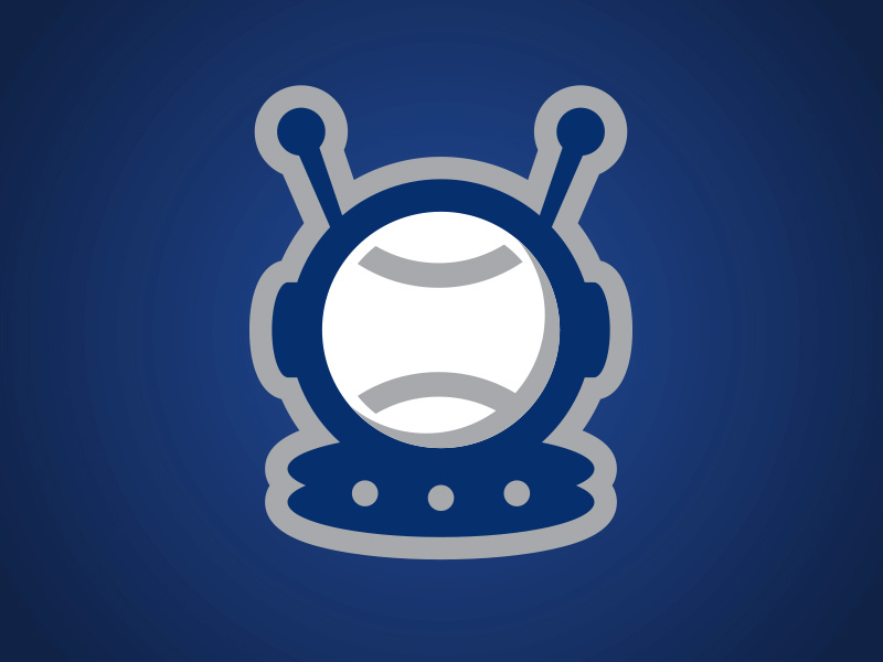 Las Vegas 51s Helmet Concept planet extraterrestrial space eyes hand helmet baseball alien illustration logo